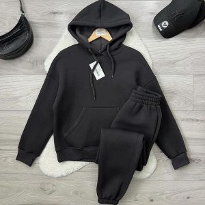 هودی شلوار کلاهدار زنانه