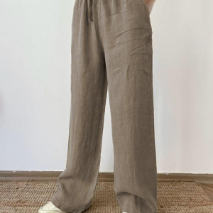 شلوار بگ‌ لنین زنانه