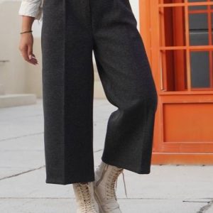 شلوار واید لگ فوتر زنانه