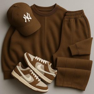 ست دورس و شلوار بگ زنانه